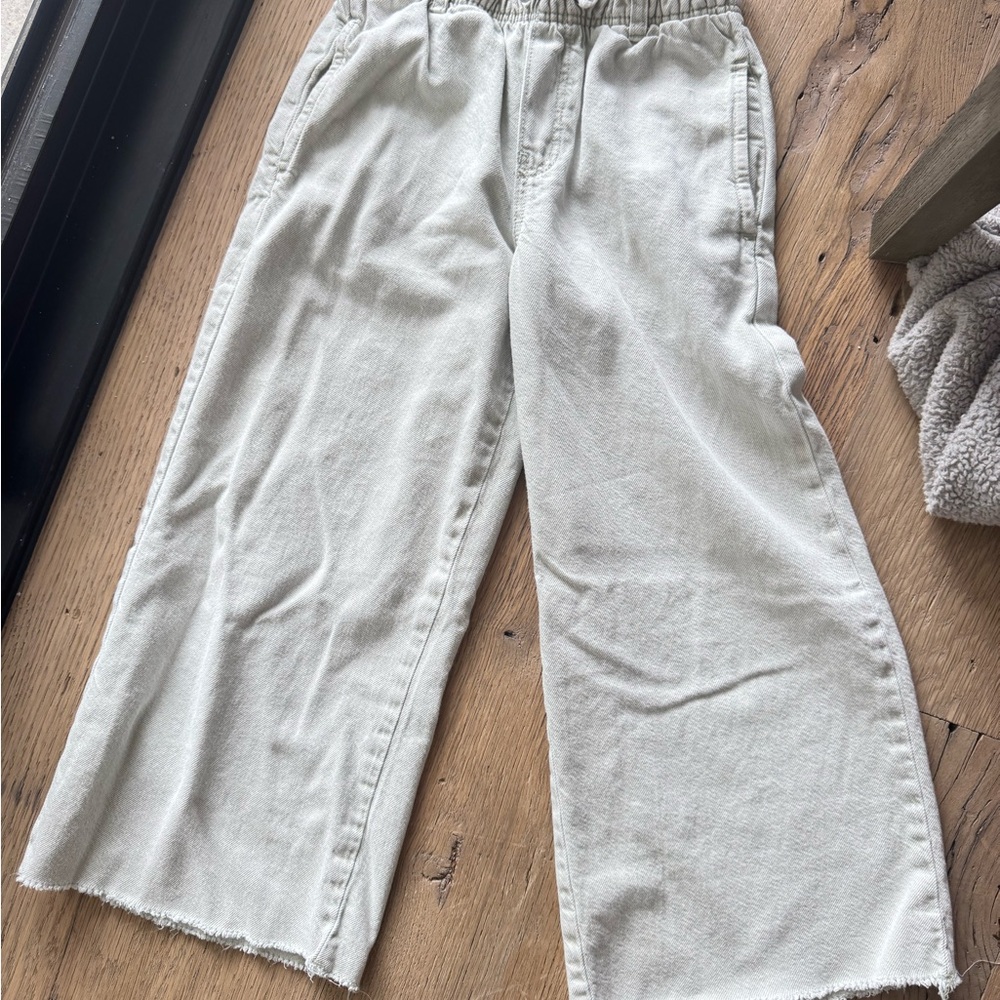 Zara kids wide leg jeans